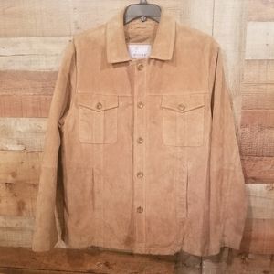 Men's Wilson's Leather tan suede jacket XL